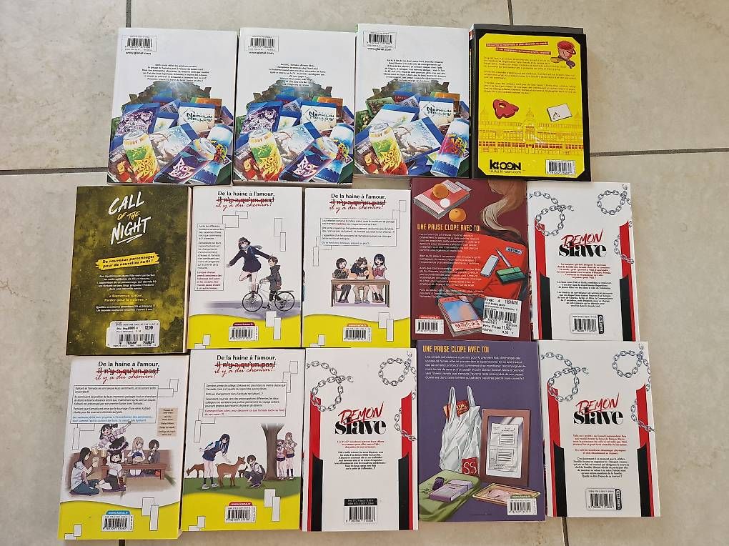 Libri: 14 Manga comme neuf – Usato da Villars-sur-Glâne venduto da Agnie80 1