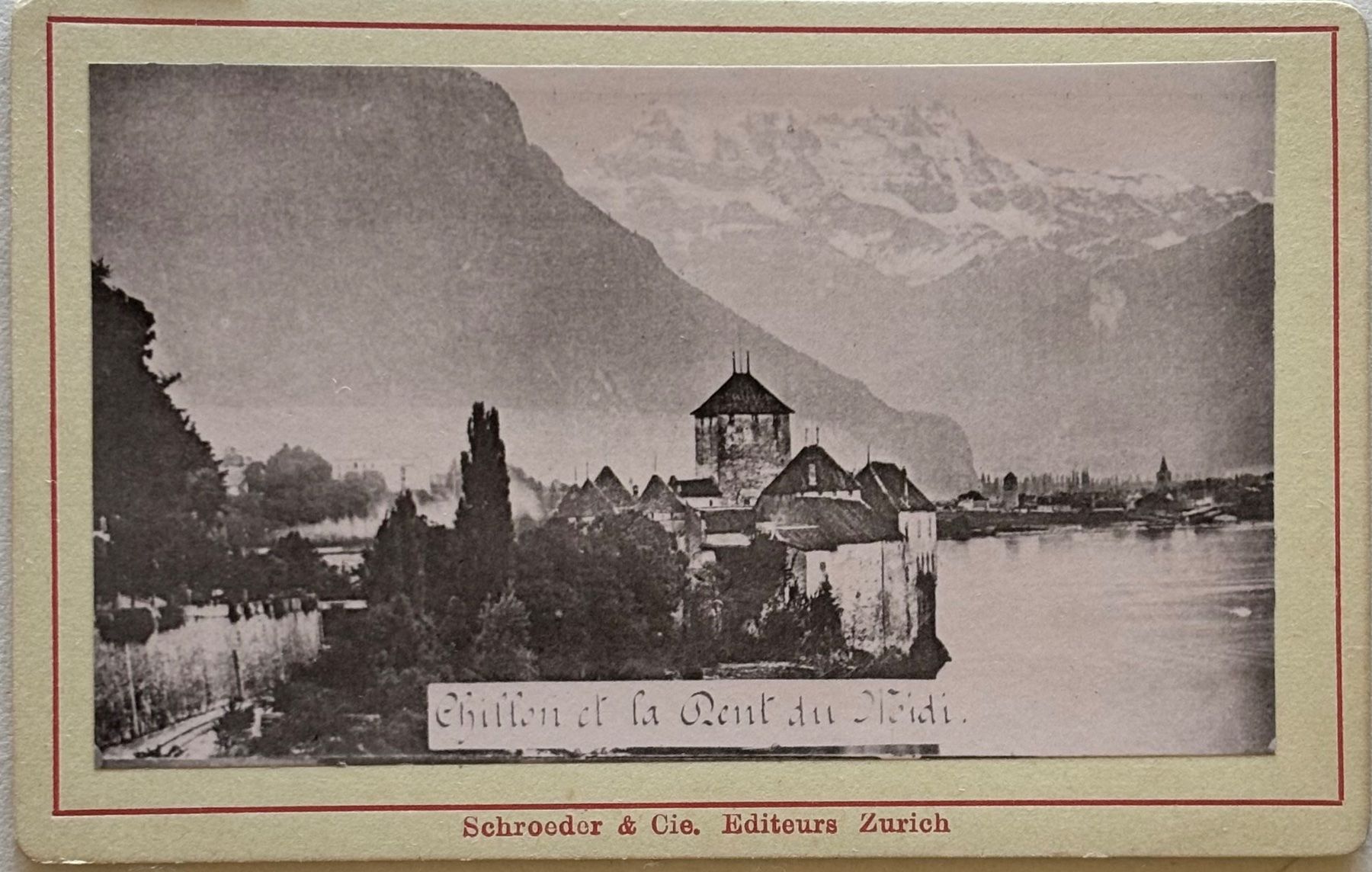 Ansichtskarten: CDV Schroeder  - Chillon – Gebraucht aus Frauenfeld von Merk52
