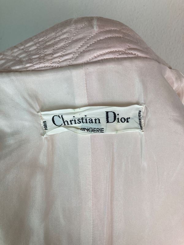 Dior Cappotti: DIOR | Hausmantel | Seide und Kaschmir | M – Usato da Wittenbach venduto da Restwert_St-Gallen 3
