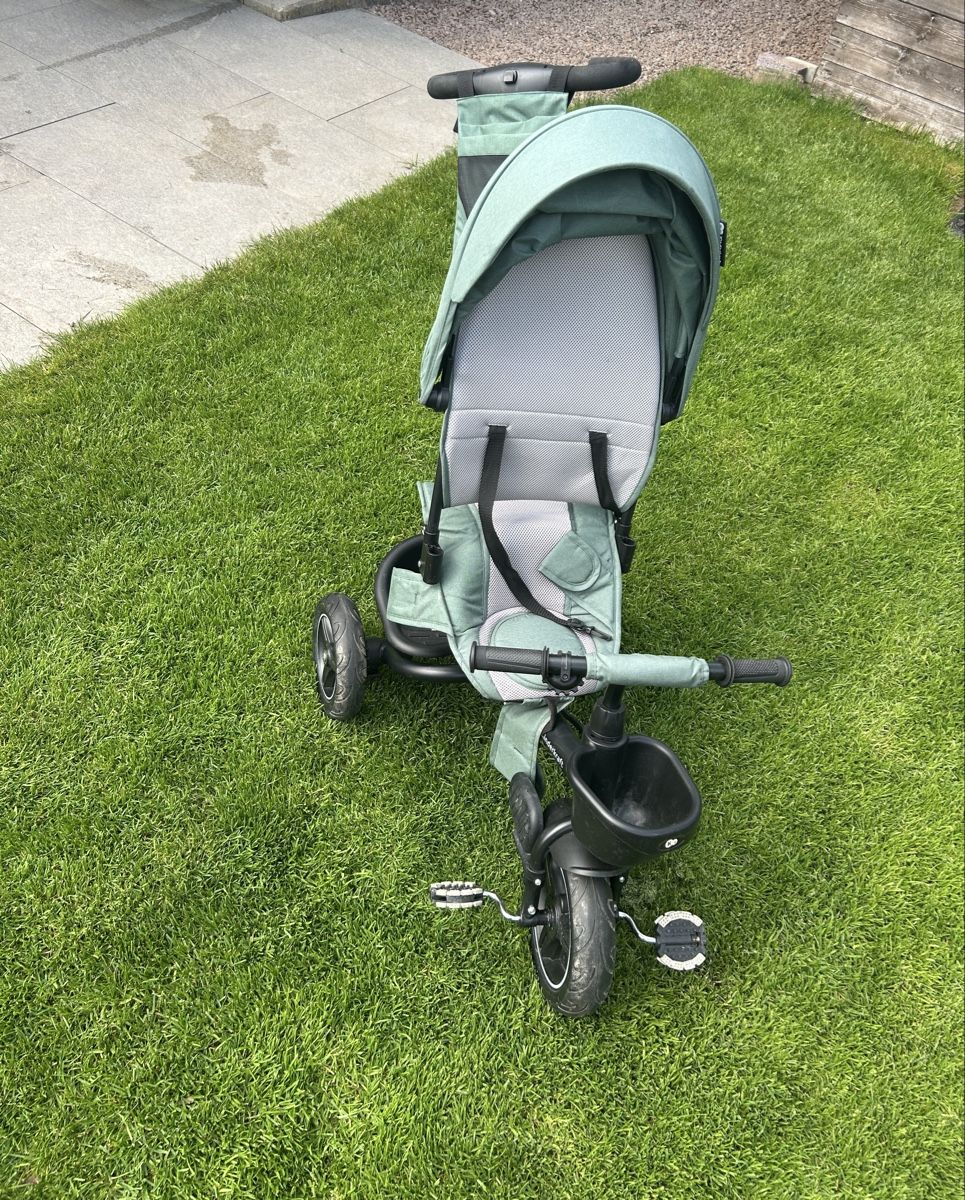 Kinderkraft Veicoli per bambini: Kinderkraft 3-Rad mit Verdeck und Stosstange – Usato da Brislach venduto da gre_t5pb 6