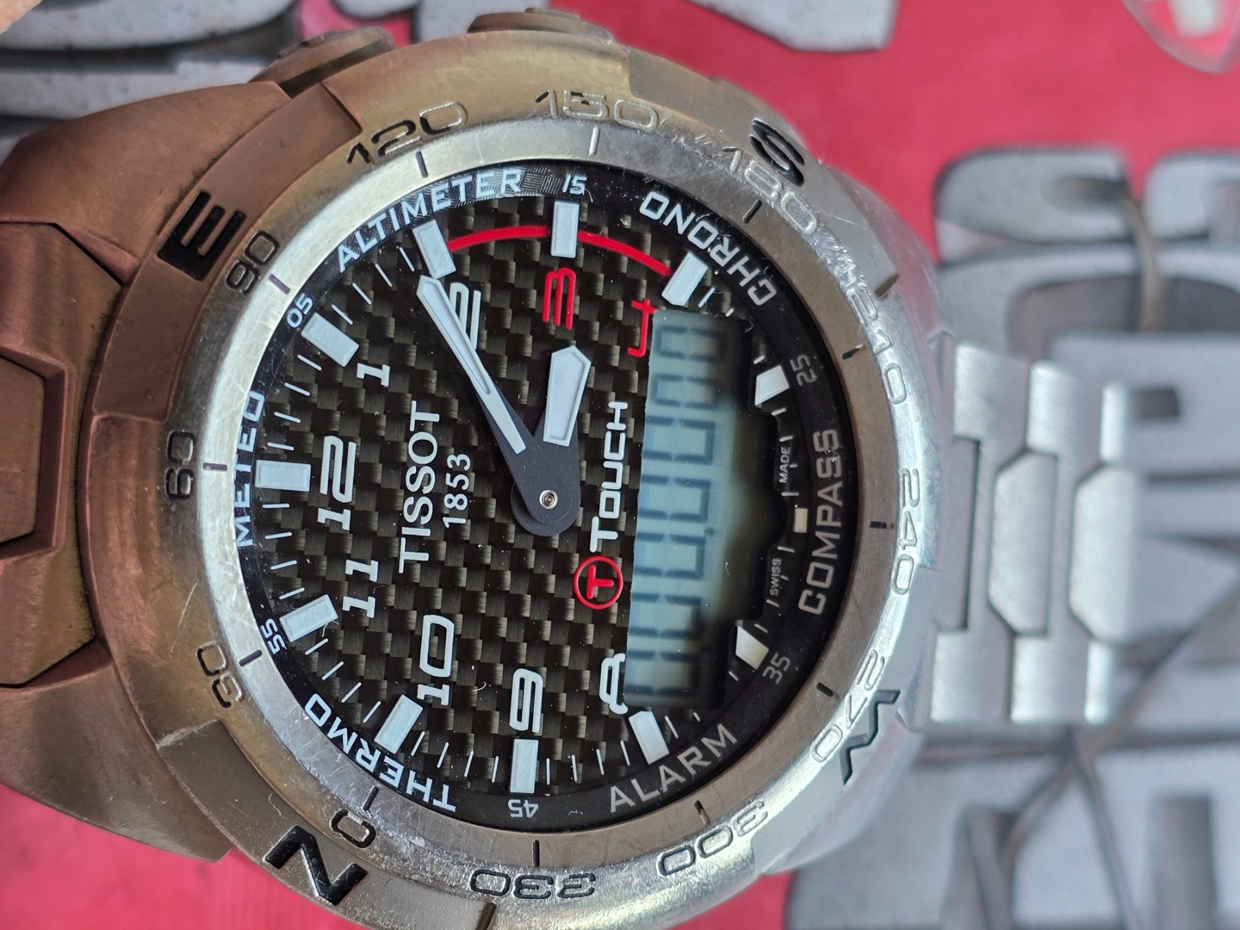 Tissot Uhren: Tissot TTouch Expert Titanium Jumbo mit Servicebox – Gebraucht aus Muri AG von Corredor 3
