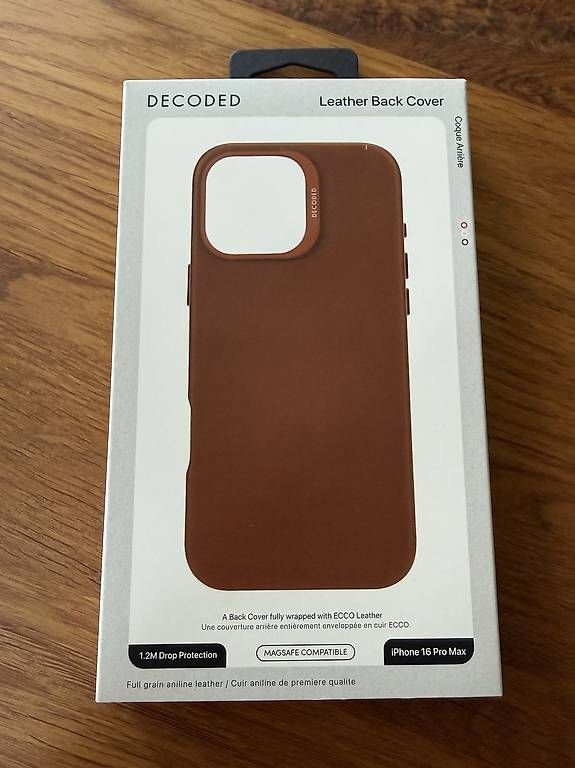Cover & Protezioni schermo: Decoded Lederhülle iPhone 16 Pro Max – Nuovo e nell'imballaggio originale da Dübendorf venduto da seadart 2