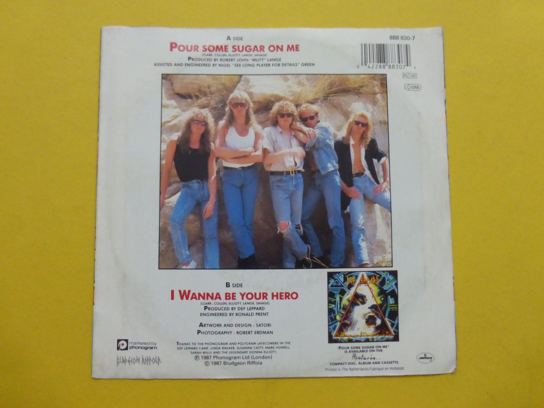 Dischi in vinile: Def Leppard – Pour Some Sugar On Me – Usato da Zürich venduto da Swiss57 1