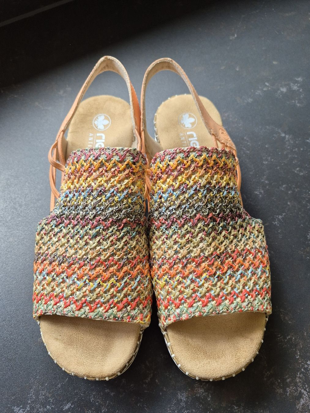 Rieker Scarpe da donna: Sandale  von Rieker – Nuovo (secondo la descrizione) da Menziken venduto da porsche019