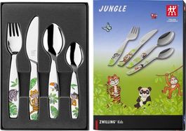 Zwilling Kinderbesteck 4tlg. Jungle Kinderset Essbesteck NEU