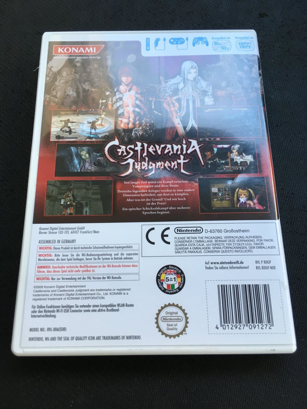 Nintendo Spiele: Castlevania Judgment - Nintendo Wii – Gebraucht aus St.Gallen von sjosjo 1