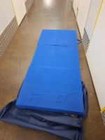 Klappmatratze blau mit Tasche ungebraucht
