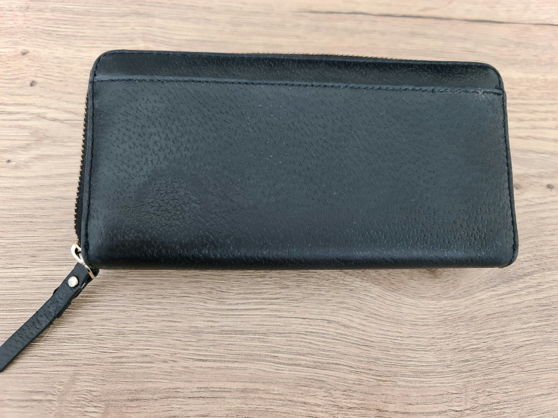 Kate Spade Portemonnaie: Kate Spade Geldbörse, Leder, schwarz – Gebraucht aus Niederrohrdorf von yan_zkz6 3