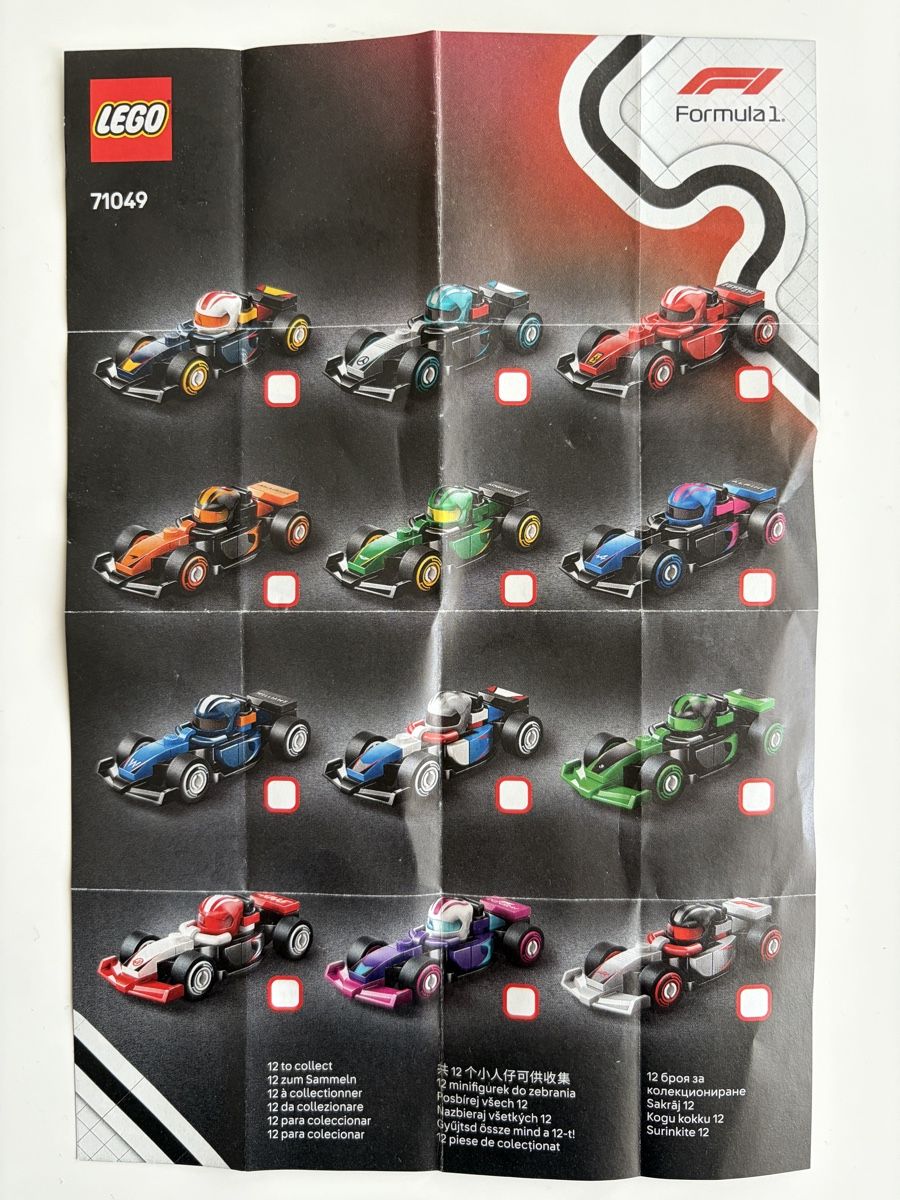 Lego Kit di costruzioni: LEGO F1 71049 séries complètes – Nuovo e nell'imballaggio originale da Le Landeron venduto da Gianns46 1