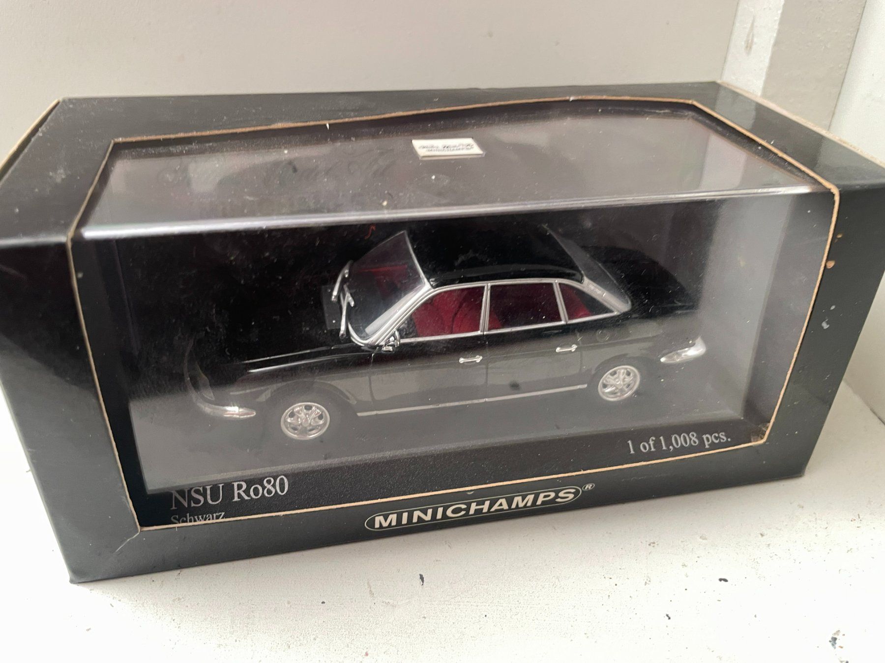 NSU Modellini d'auto: NSU RO 80   Minichamps 1:43 – Nuovo e nell'imballaggio originale da Wohlen AG venduto da Erelpowerline