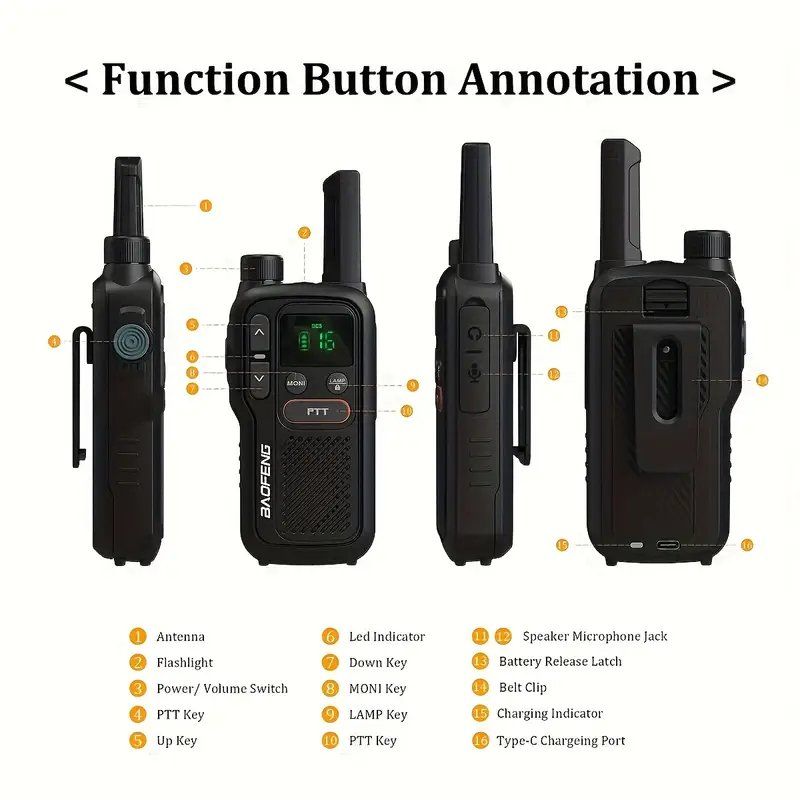 Radiocomunicazione: Professionelle Walki Talkie mit LED-Bildschirm - Neu – Nuovo e nell'imballaggio originale da Wilchingen venduto da allant2004 4