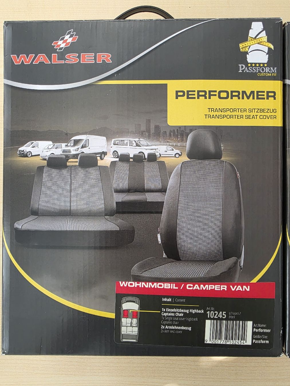 Accessori per altri veicoli: Wohnmobil oder Transporter Sitzbezüge NEU von Walser – Nuovo e nell'imballaggio originale da Bassersdorf venduto da Zopzero 1