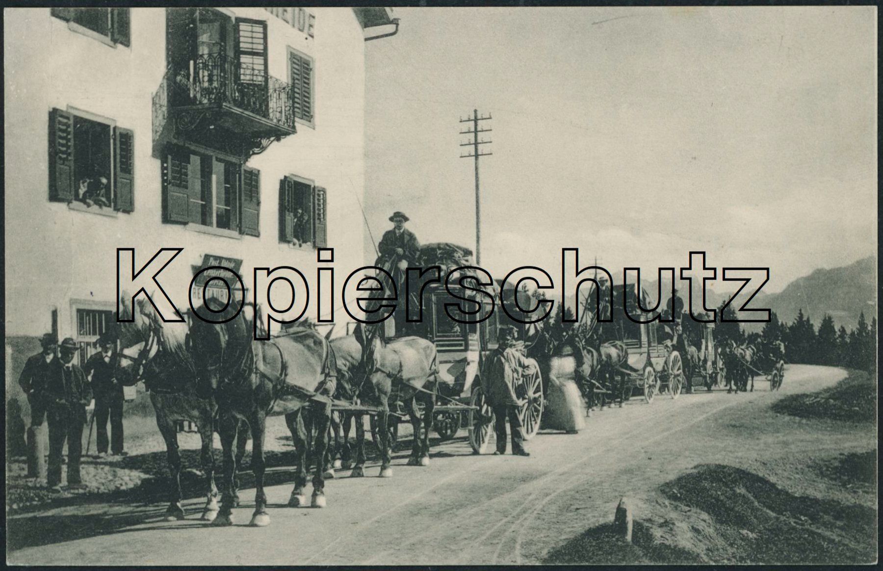 Cartoline postali: GR Lenzerheide Lai - Obervaz - Post - Postkutsche - Kutsche – Nuovo (secondo la descrizione) da Schindellegi venduto da leecollect