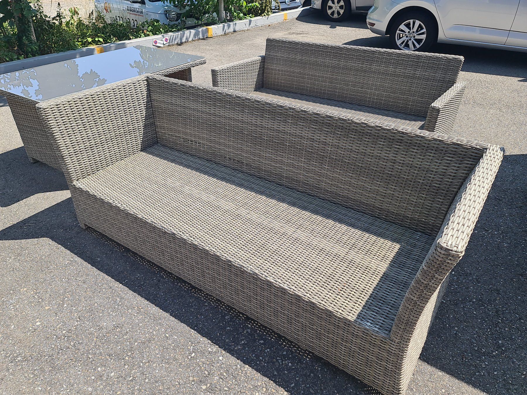 Set di tavolo e panche: Gartensitzgruppe mit Tisch – Usato da Münchenbuchsee venduto da intertrade031 1