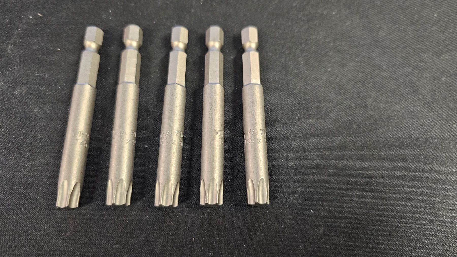 Tutti gli attrezzi: 5 x Torx Schrauber Bits, T45 x 70 – Nuovo e nell'imballaggio originale da Jegenstorf venduto da Bracher_Store 1