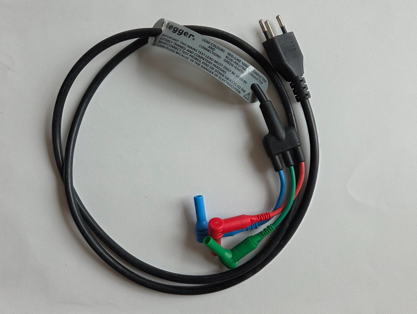 Megger Misurare: Megger Messkabel SIA10 Installationstester – Usato da Morgarten venduto da Buemi0