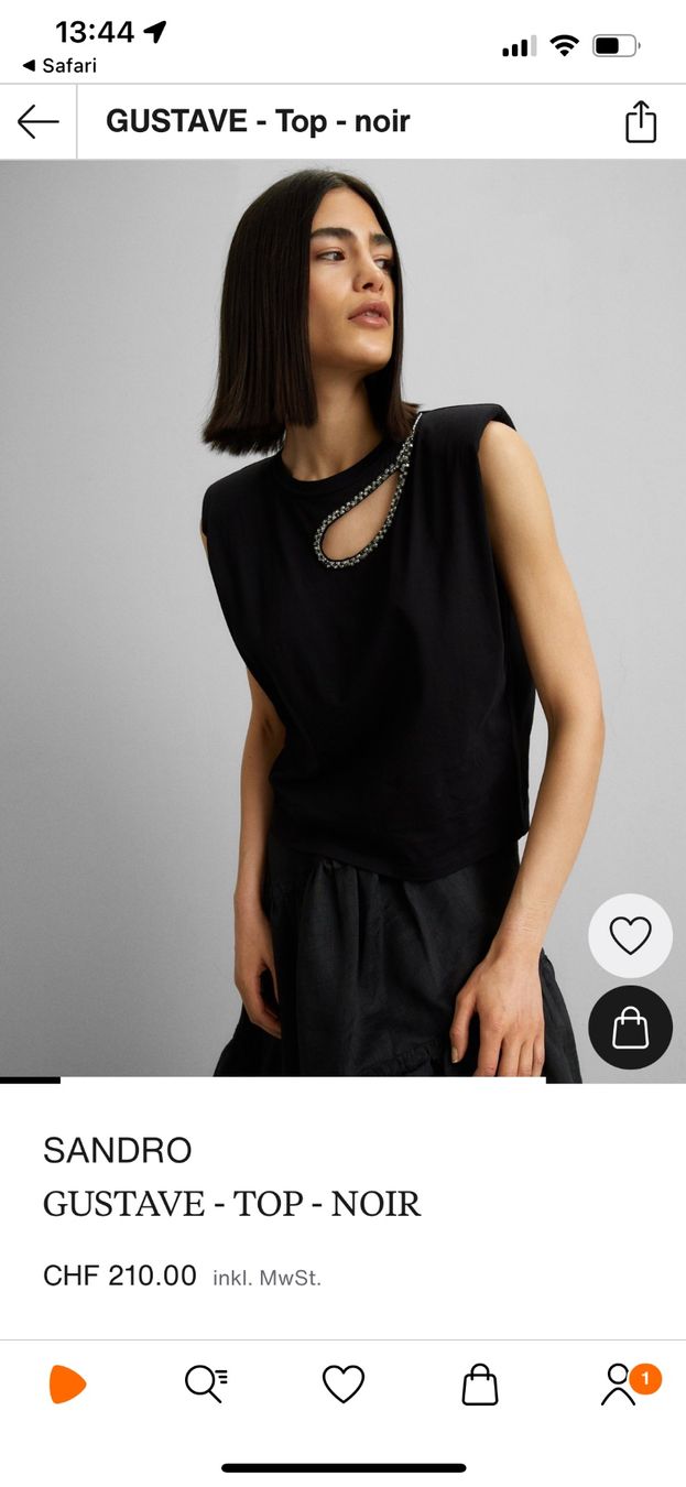 Sandro Tops: Sandro Top – Neu (gemäss Beschreibung) aus Zürich von llor.dell 2