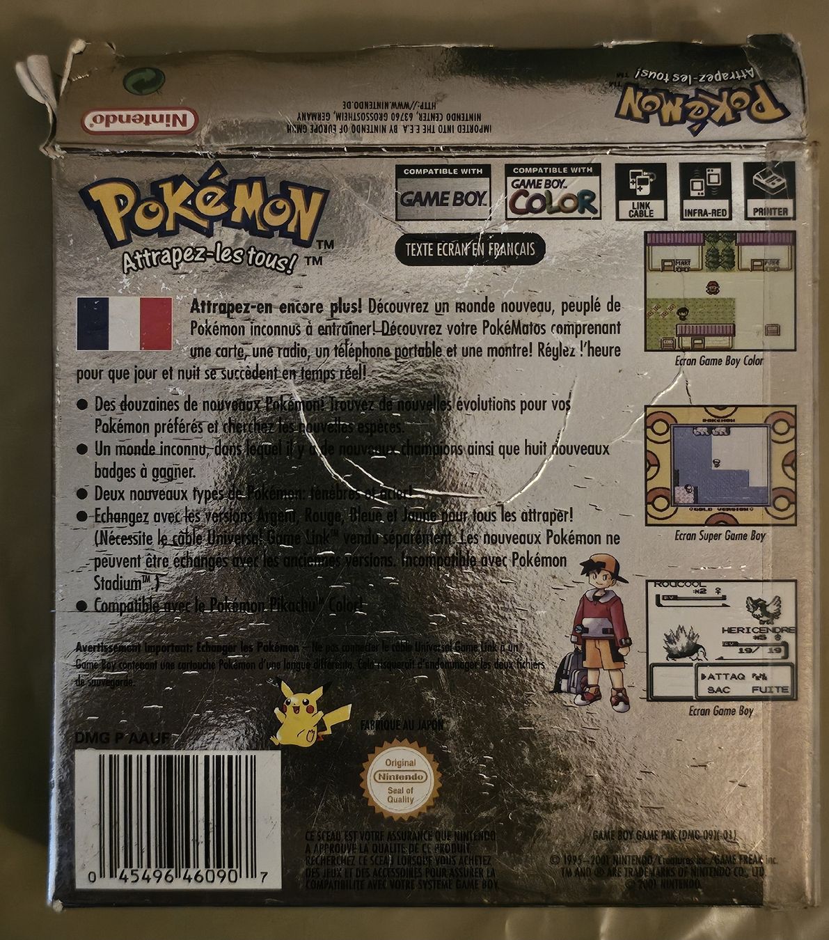 Pokémon Giochi: pokemon version or complet en boite FR  – Usato da Pully venduto da RandomZero 4