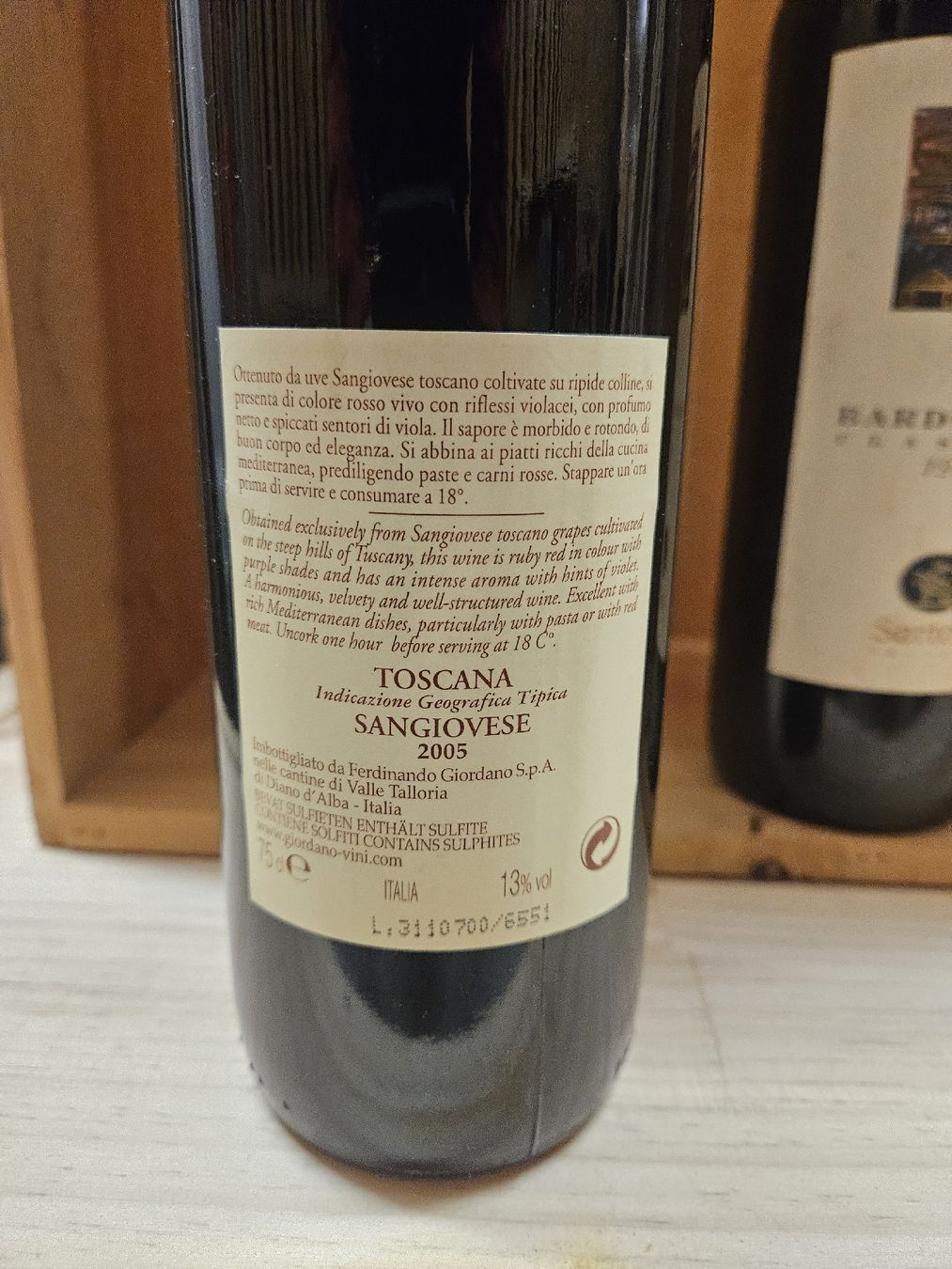Vins: 2x Wein Italien  – Neuf avec emballage d'origine à Zofingen par WouterSamwel 1