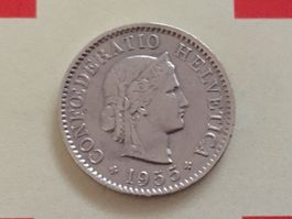 5 Rappen 1955 -vz