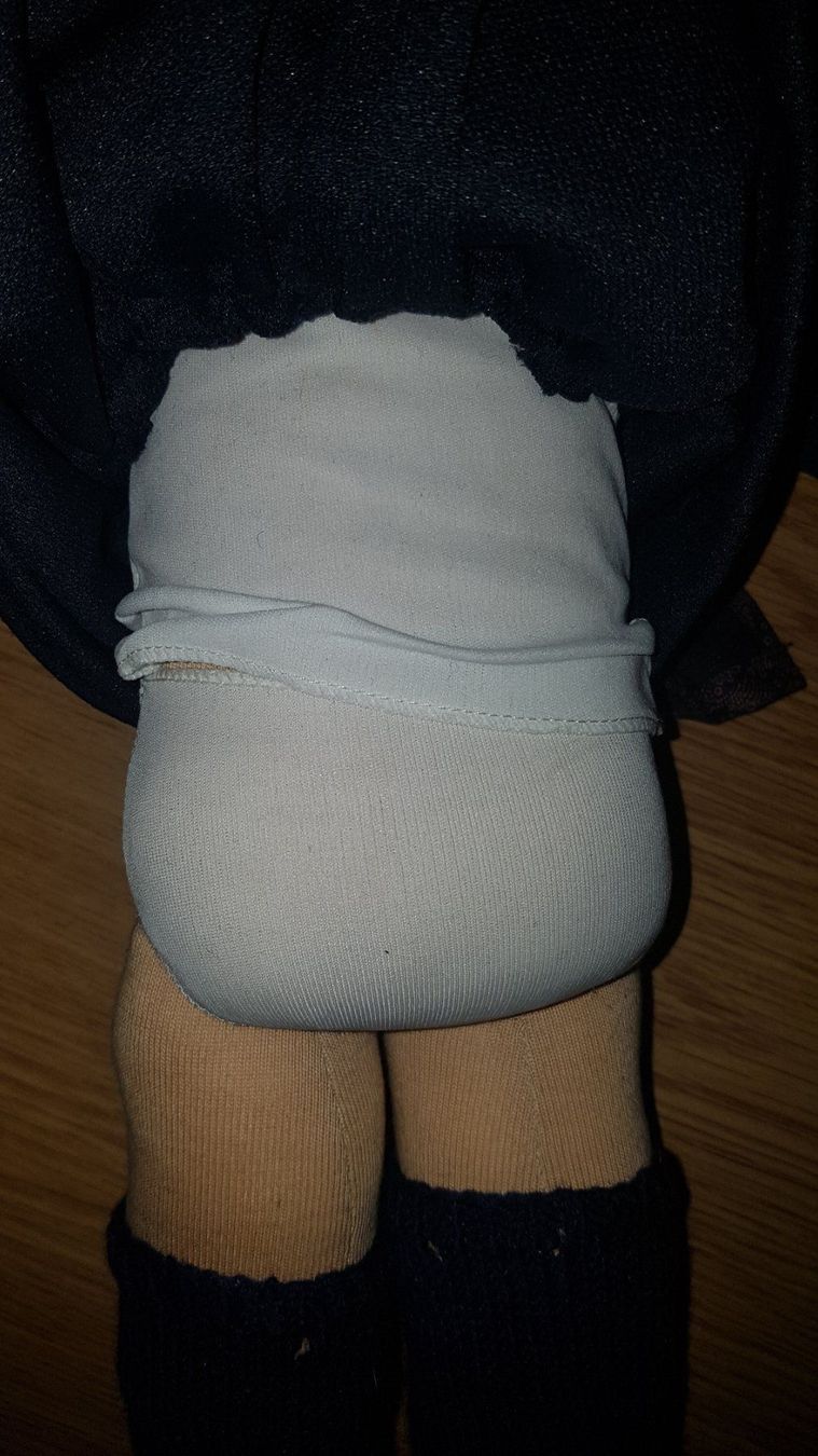 Puppen: Stoffpuppe oma mit Strickzeug G – Gebraucht aus Schwarzenburg von Flamingo07 2