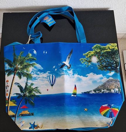 Neue Strandtasche
