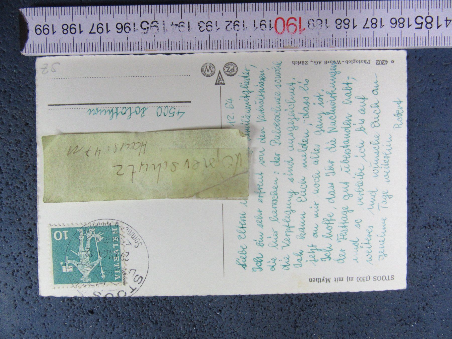 Cartoline postali: STOOS SZ AK SCHNEE – Usato da Ettingen venduto da Hausi4711 1