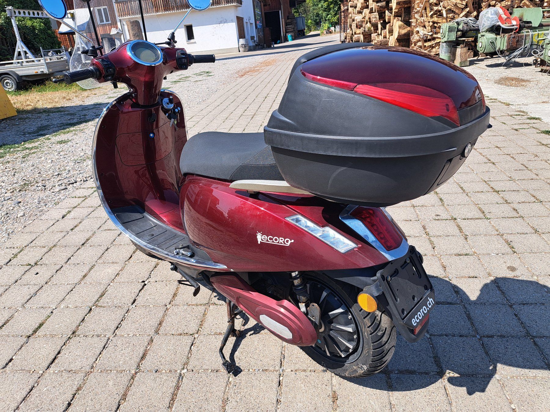 Scooters: EFUN erider E-Roller E-Scooter mit MFK leider defekt – Défectueux à Hallau par ZIEGLER-Motorhandel 6