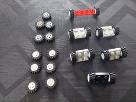 Lego Räder,  Achsen