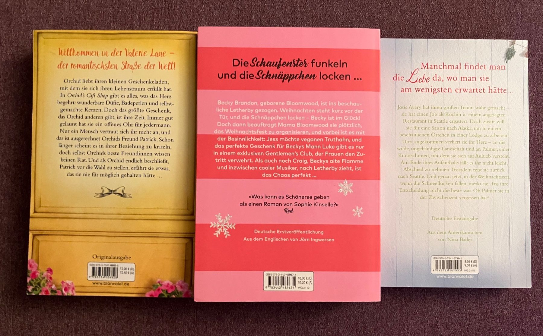 Libri: 3 Liebesromane – Nuovo (secondo la descrizione) da Bern venduto da Londonferien 1