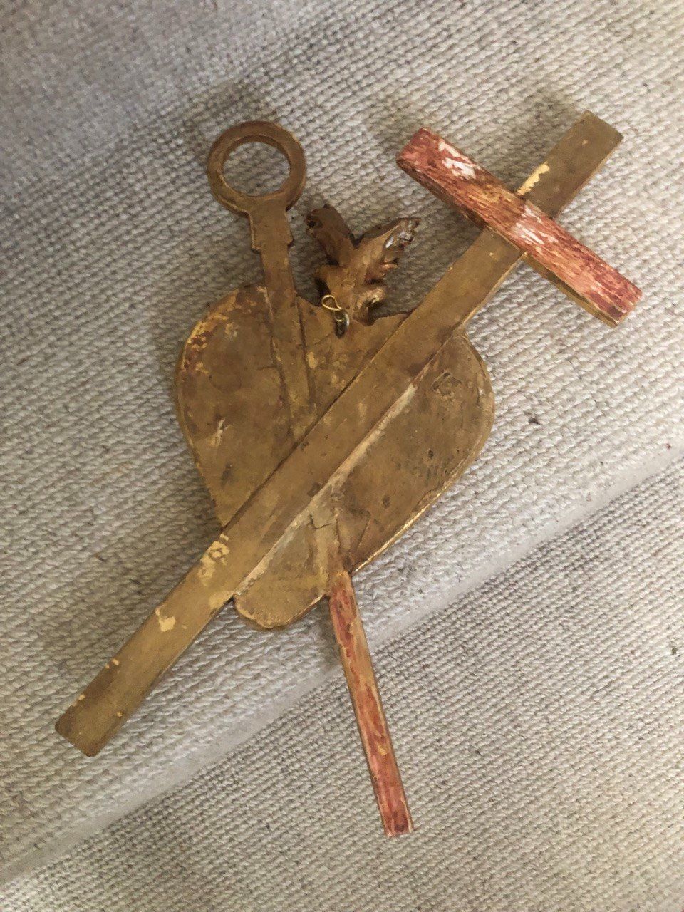 Tutte le decorazioni: Sakrales Herz  sehr alt aus einer Kirche – Usato da Speicher venduto da Ramtha1 1