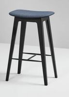 Sackit Barhocker Nordic Deep Blue 67cm Black Bleech Holz