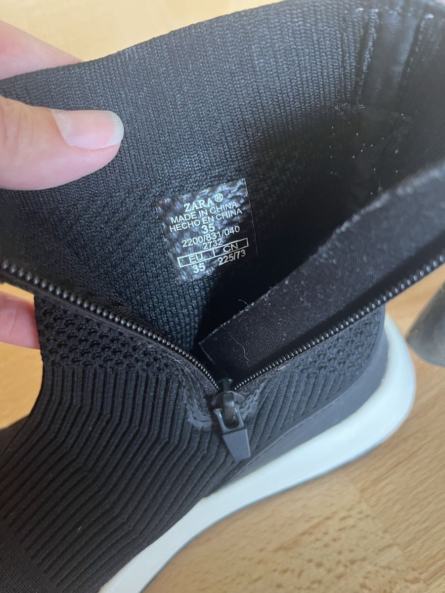 Zara Scarpe per ragazze: Bitillons en textile Zara 35 – Usato da Tafers venduto da ValKara 3