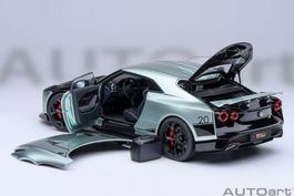 NISSAN GT-R50 by ITALDESIGN - BLACK/MATT BLACK 1/18 AA NEU