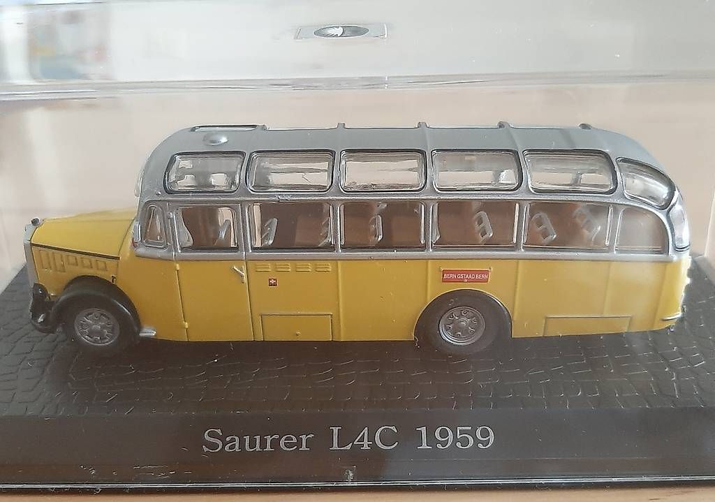 Kit di modellismo & Modellini statici: Modell Bus Saurer L4C 1959 – Usato da Birmensdorf ZH venduto da hei_g9kb