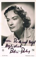Petra Peters 1925-2004 Autogramm Vintage Foto 9x14cm