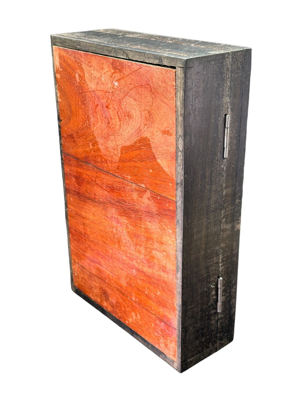 Humidore: Ancienne cave à cigares en bois avec décorations en corne – Gebraucht aus Morges von deco.vintage 8