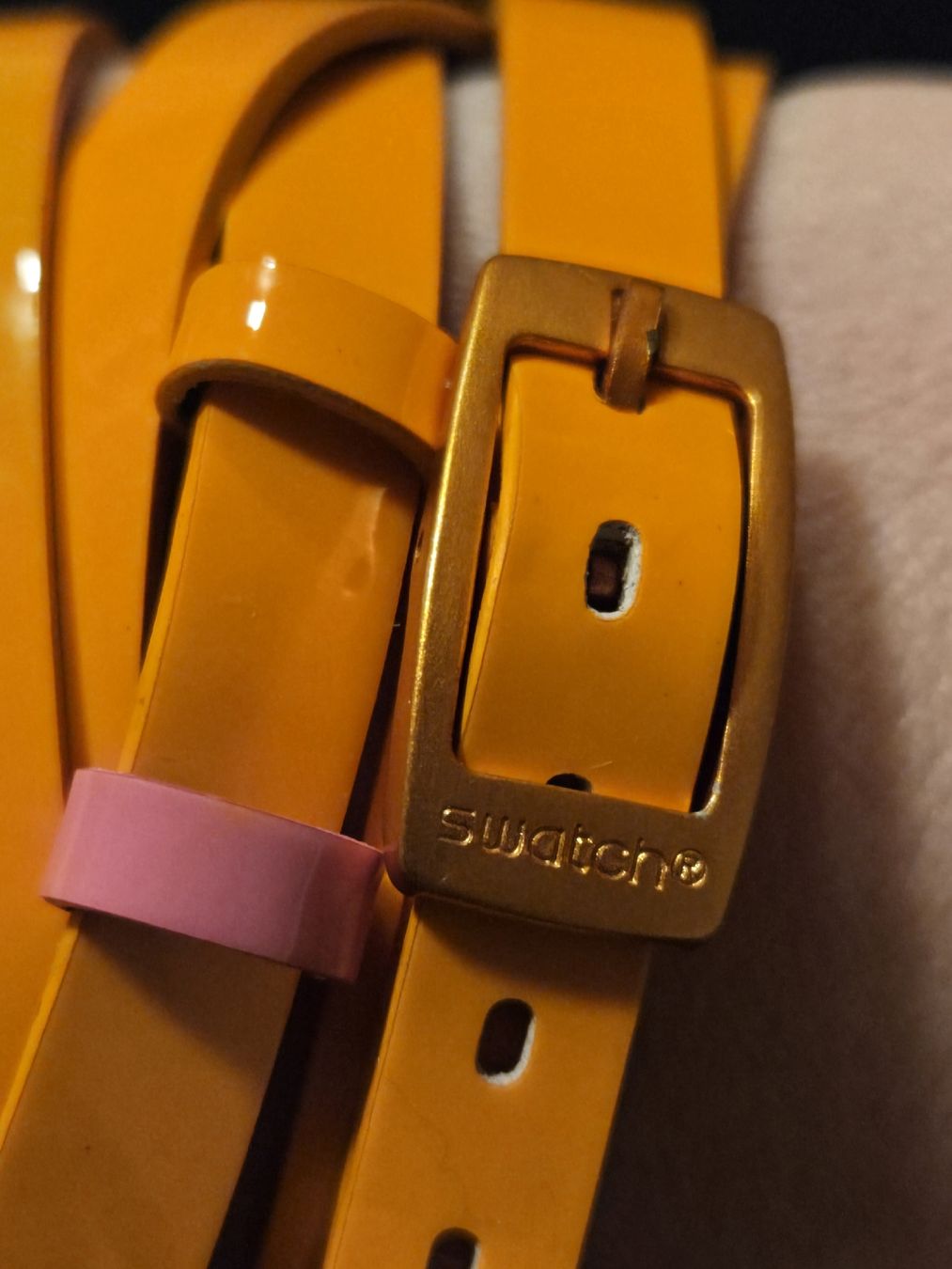 Swatch Bracciali & Braccialetti: bracelet cuir swatch – Usato da Montet (Broye) venduto da CandiceD