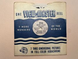 View-Master 3D: Nr. 256 MOUNT LASSEN VOLCANIC CALIFORNIA USA