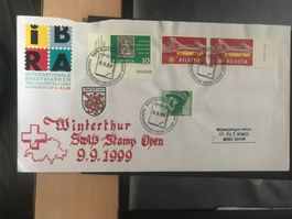 Schweiz 1999 Sonderstempel 9.9. Winterthur Swiss Stamp Open