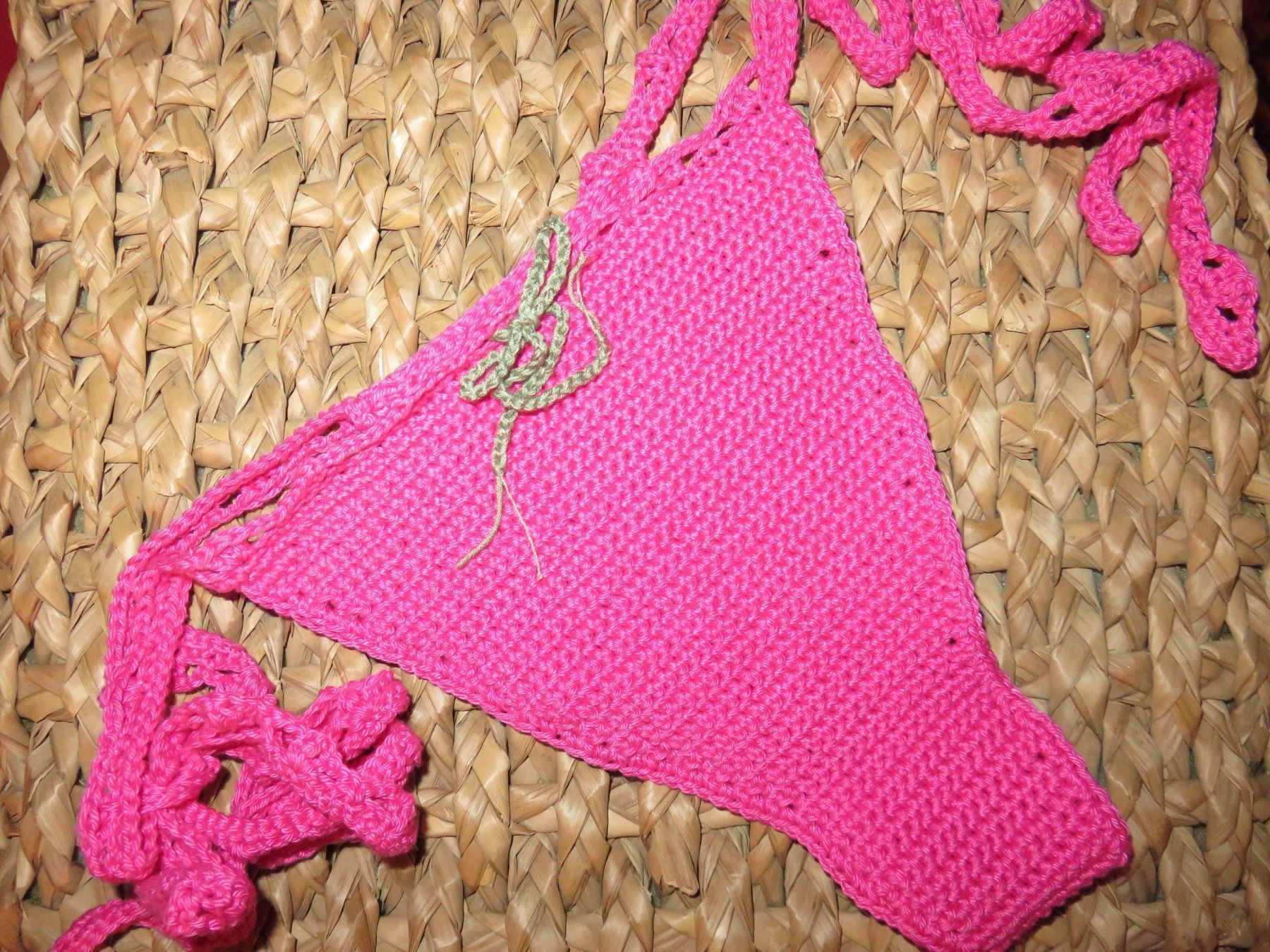 Costumi da bagno & Bikini: Bikini - Baumwolle - Bademode - handgemacht – Nuovo (secondo la descrizione) da Luzern venduto da Krista1 3