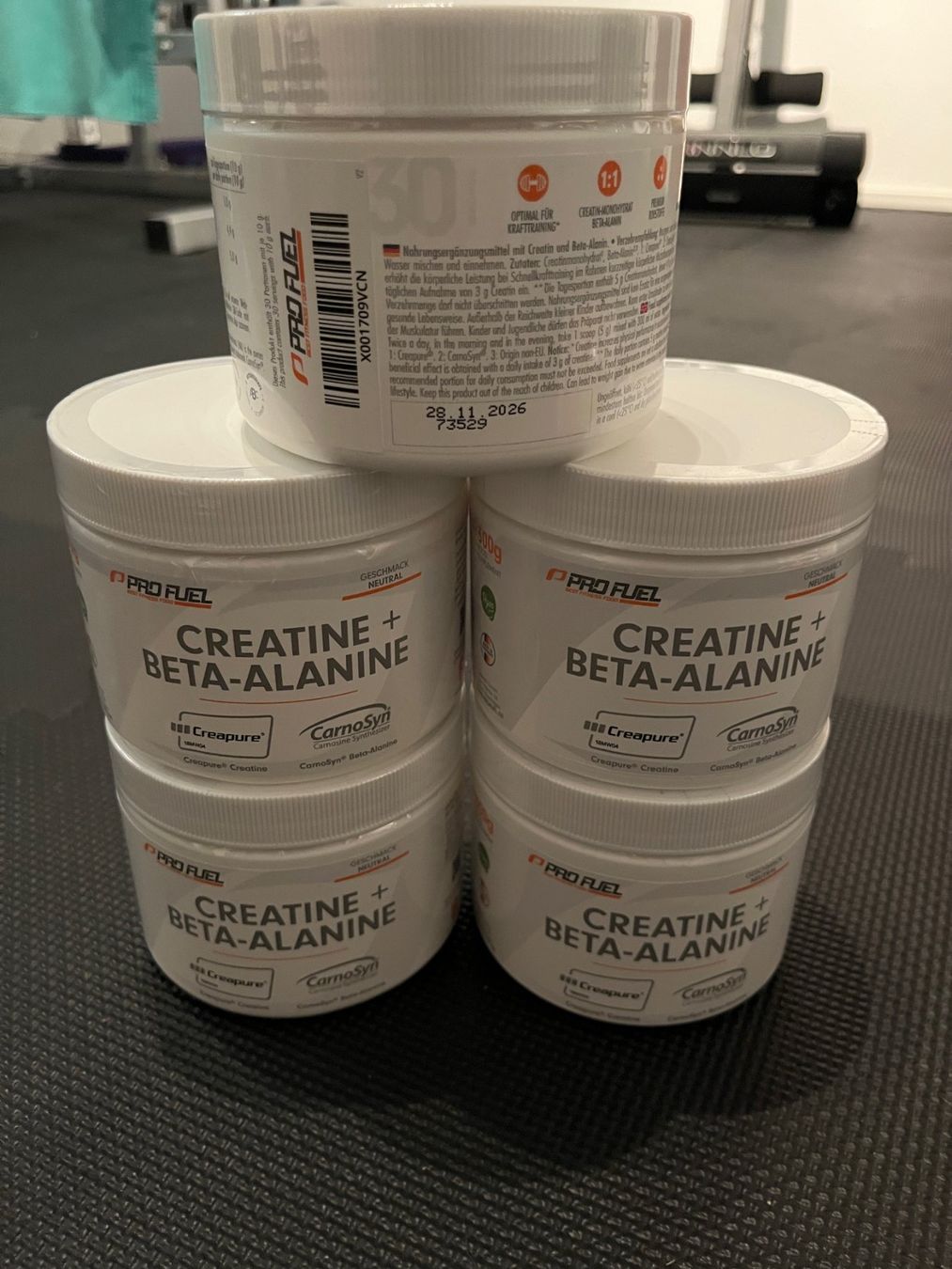 Lebensmittel & Spezialitäten: 5x Kreatin & Beta Alanine Pulver – Neu und originalverpackt aus Bärschwil von Neo_777