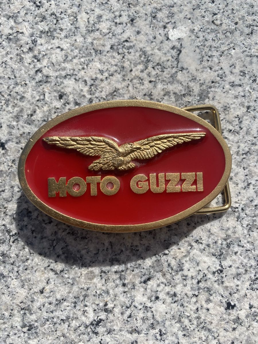 Moto Guzzi Fibbie per cinture: Gürtelschnalle Moto Guzzi – Nuovo (secondo la descrizione) da Rotkreuz venduto da Once0