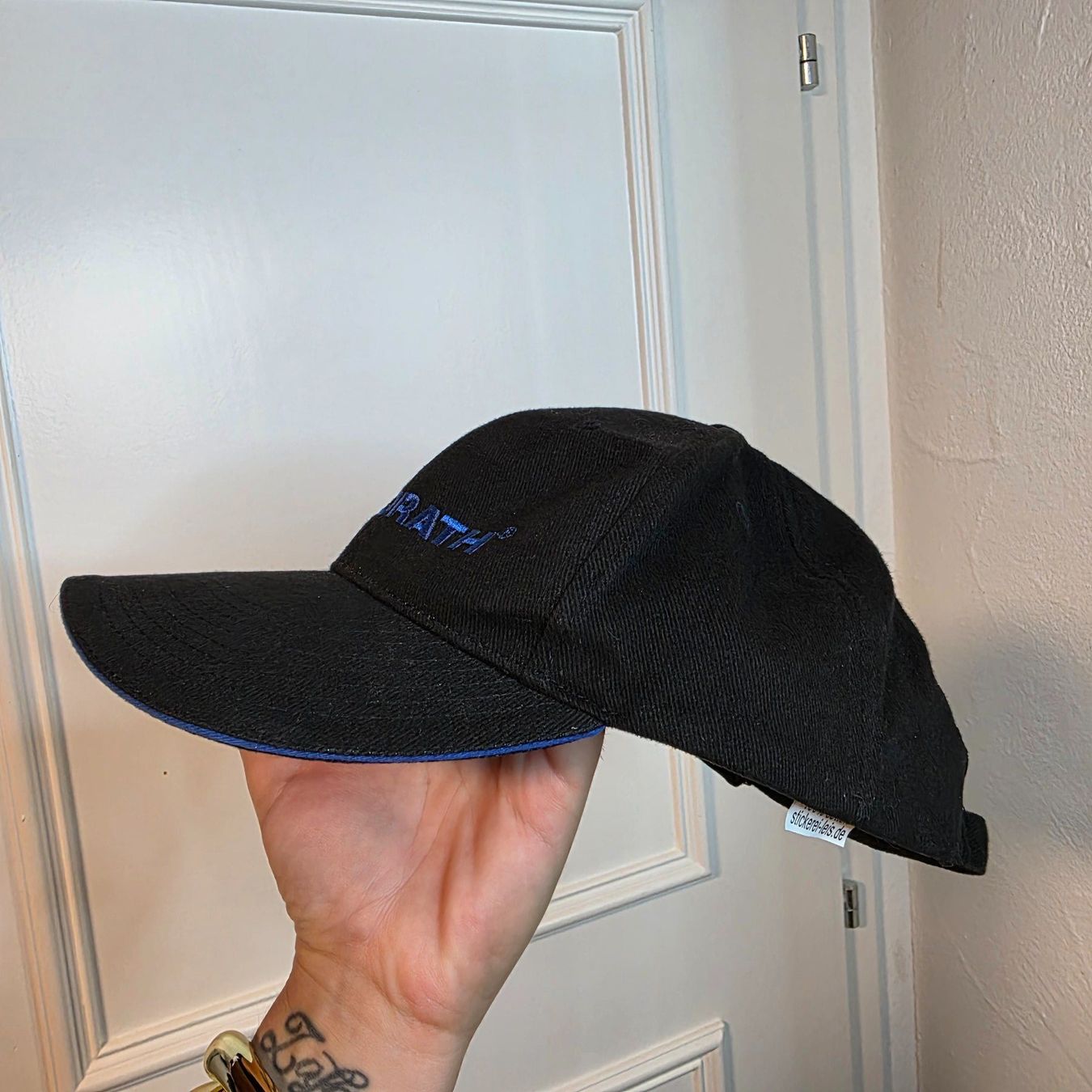 Copricapi, berretti & cappellini: Morath Cap Basecap 100% Baumwolle Schwarz Blau – Usato da Wald ZH venduto da CapLux 7