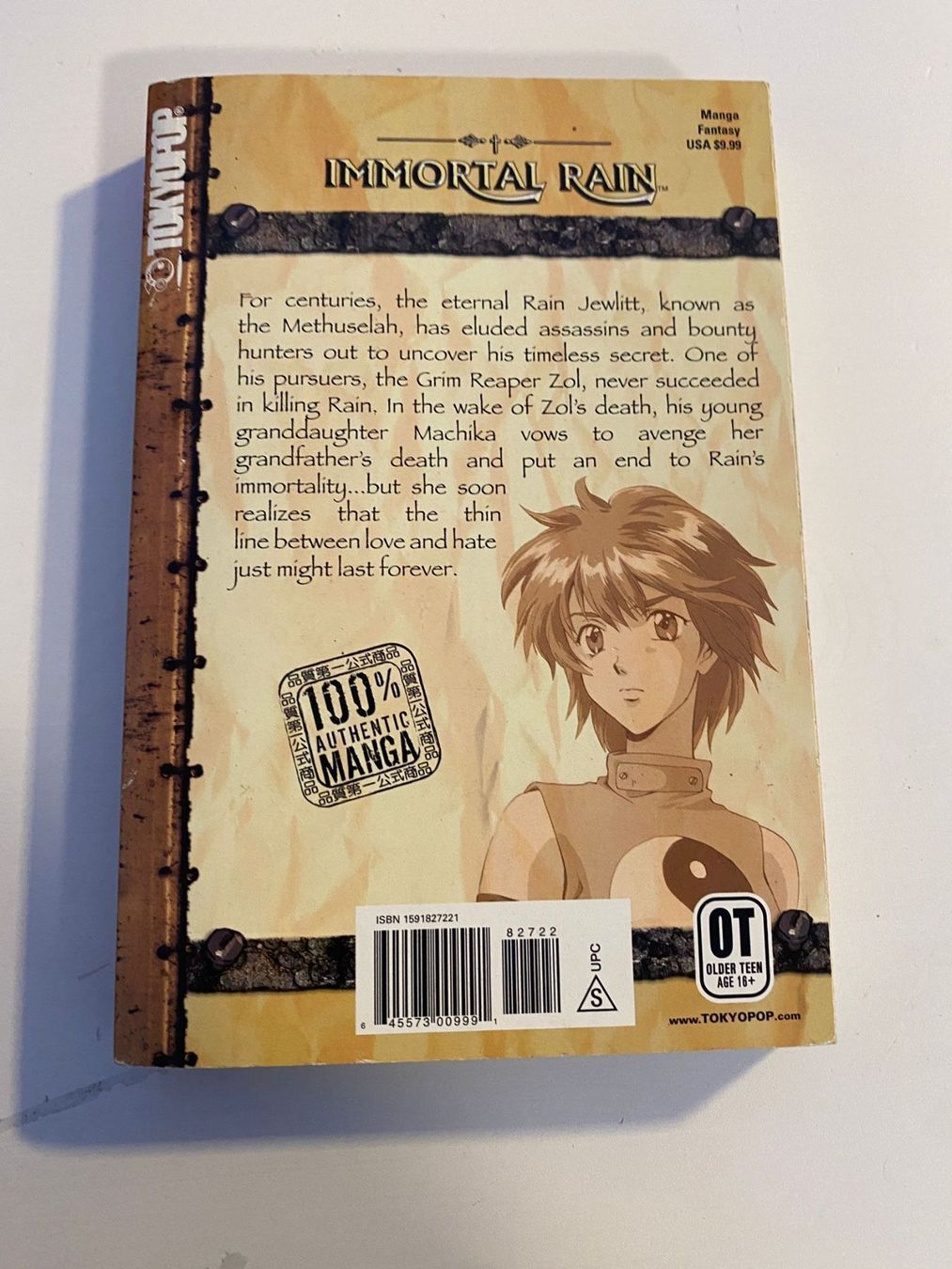 Fumetti: Immortal Rain Manga – Usato da Ringgenberg BE venduto da Republic_Of_Gamers 1