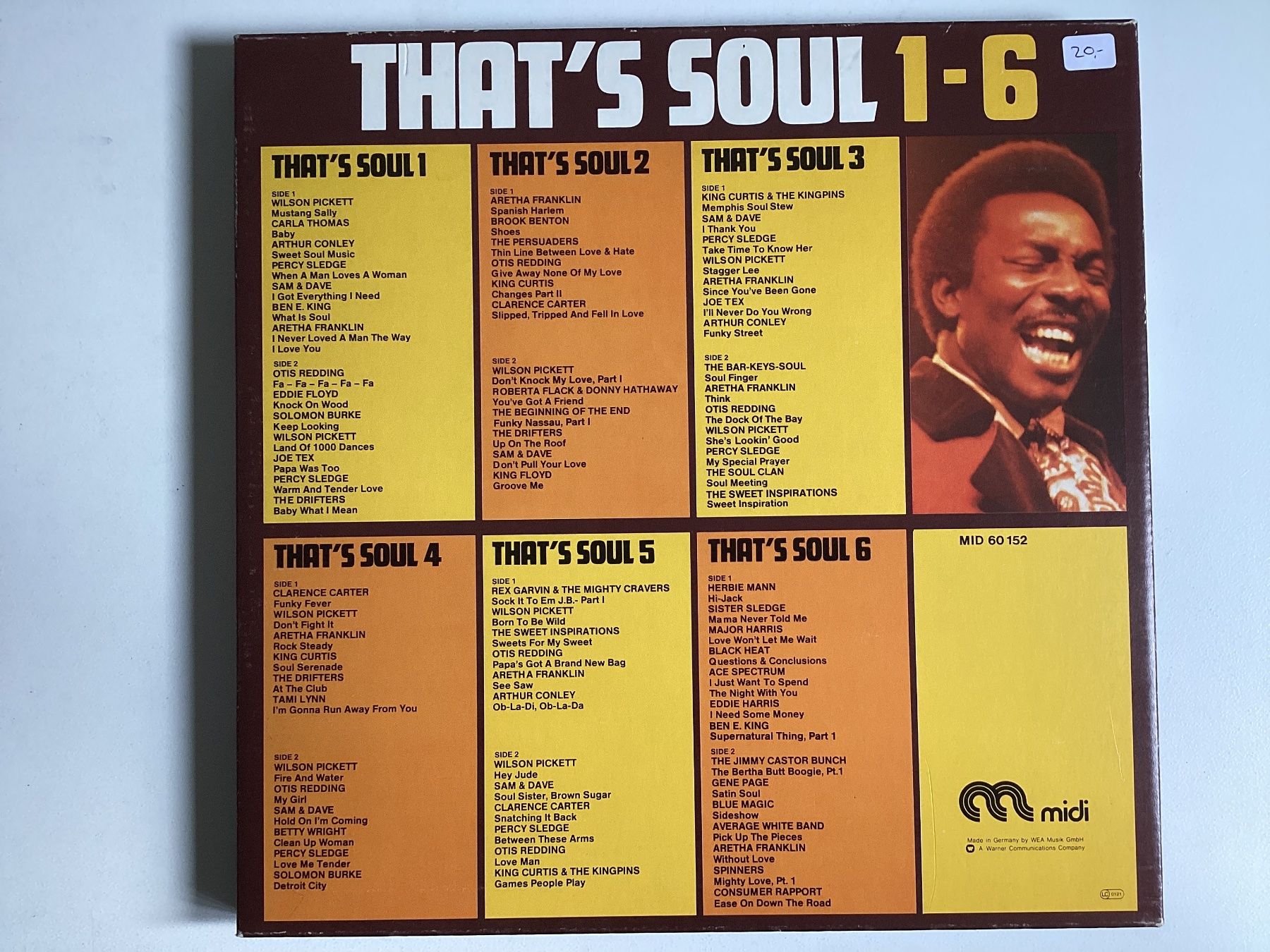 Dischi in vinile: Various 6 LP-Box That’s Soul – Usato da Gutenswil venduto da Hamzian 1