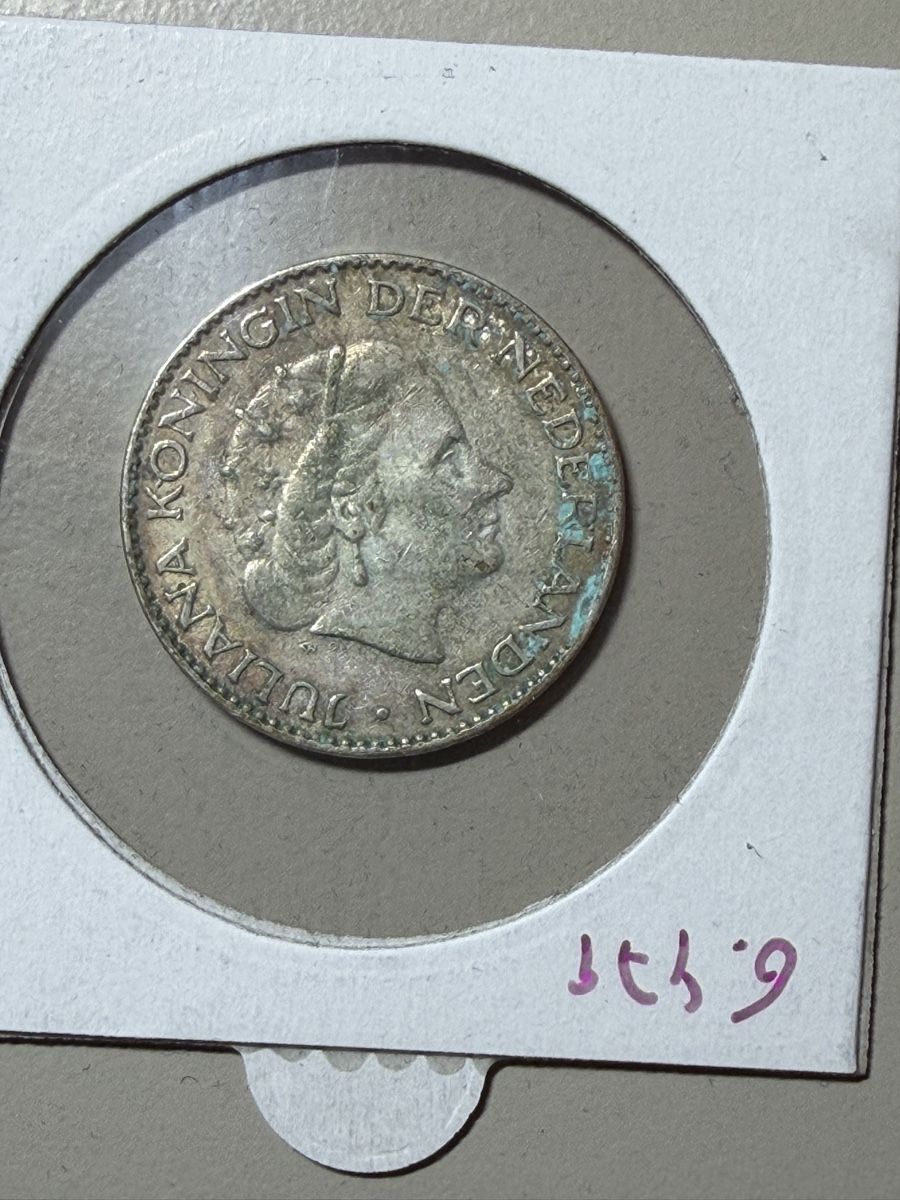 Tutti le monete: Pays-Bas - 1 gulden - 1955 - AG  – Usato da Payerne venduto da Mike1682 1