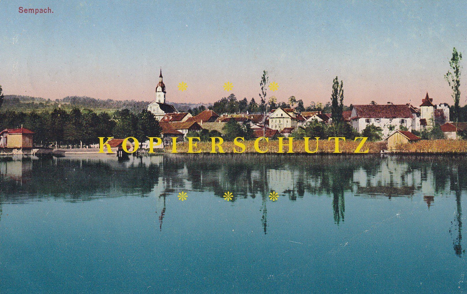 Cartoline postali: Sempach am Sempachersee /bh – Usato da Hombrechtikon venduto da Rudolf07