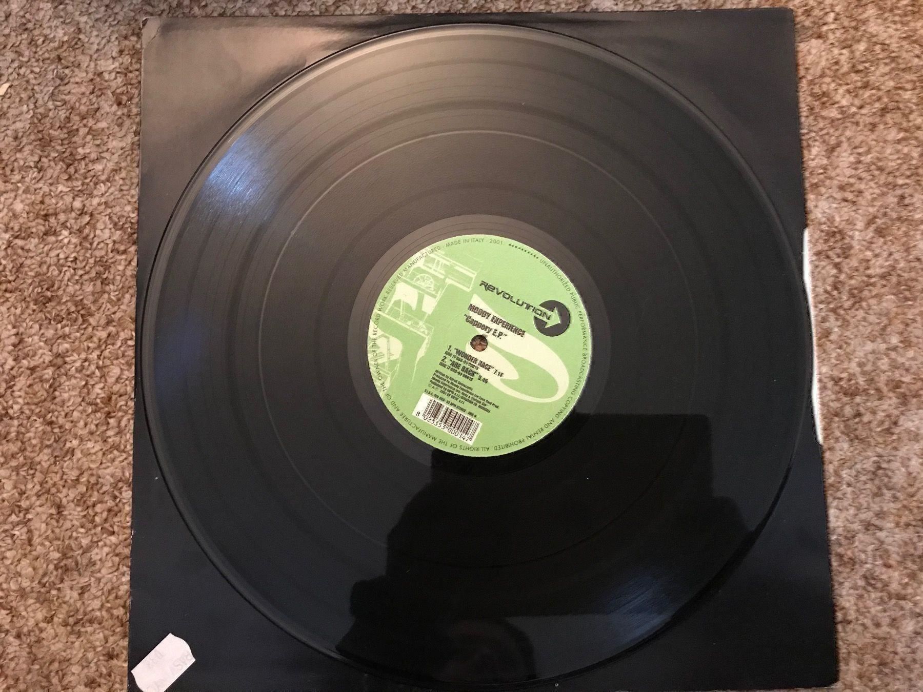 Dischi in vinile: Moody Experience-Cappery E.P.  12" Rare – Usato da Regensdorf venduto da Spyke55