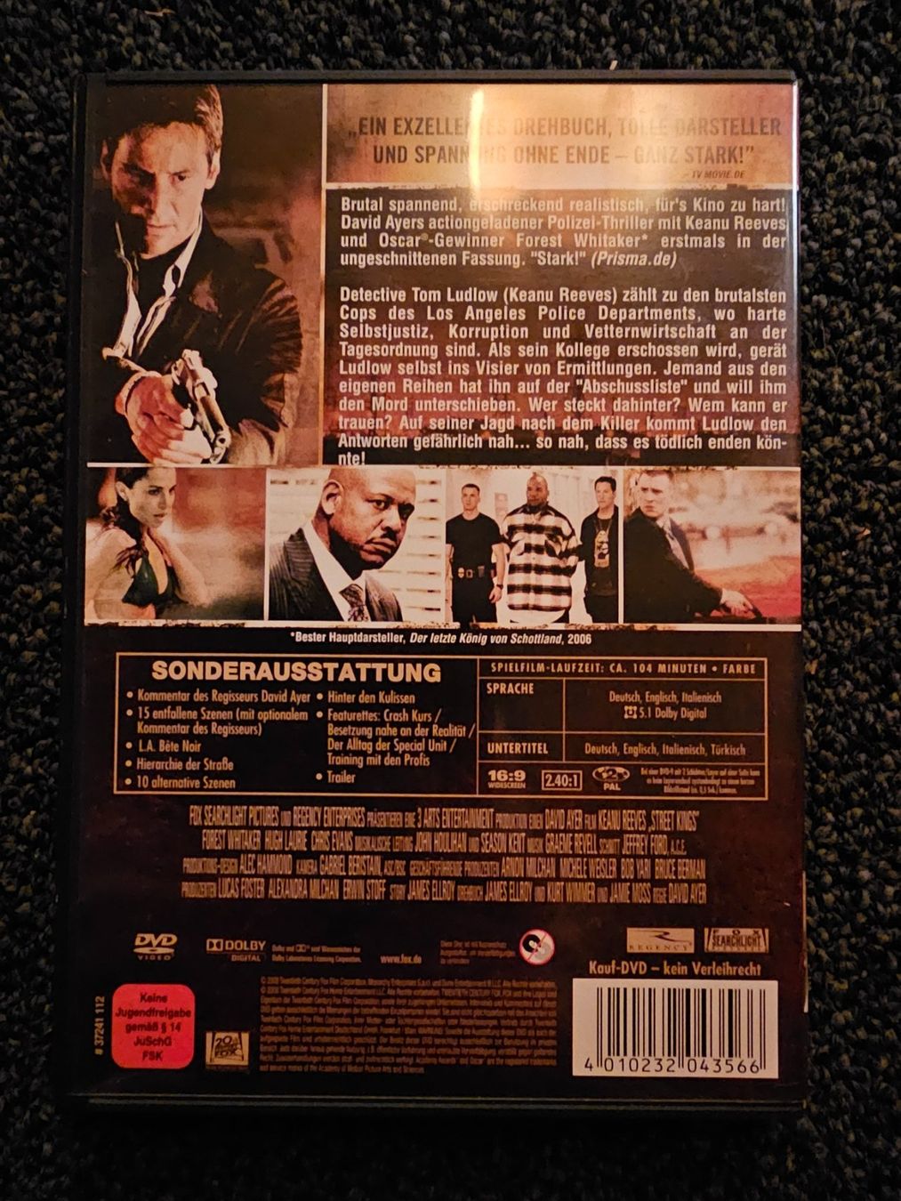 Tutti i DVDs: STREET KINGS (14376) – Usato da Ruswil venduto da M71 1